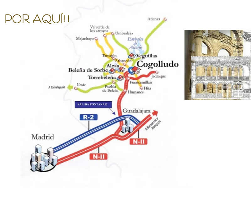 como llegar a Cogolludo